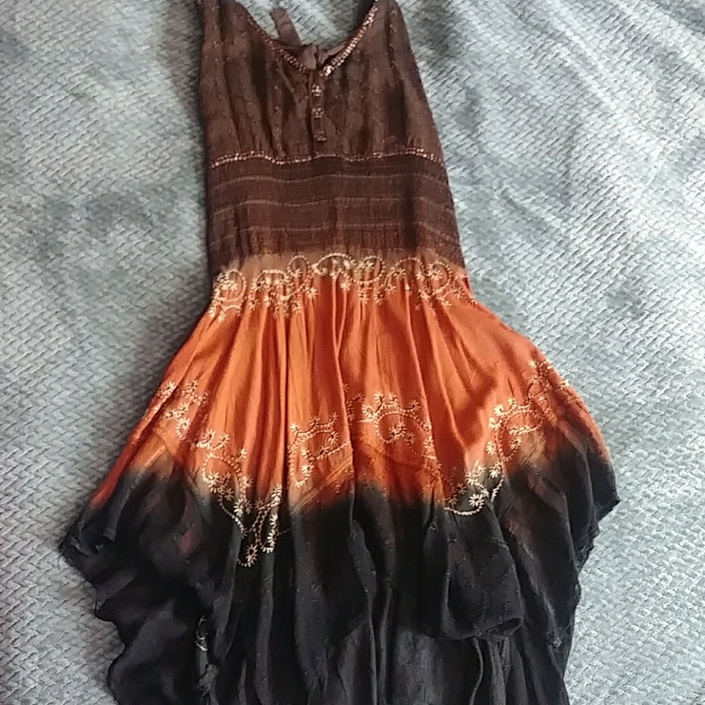 Halter Midi Dress- Free size - would fit xs/s